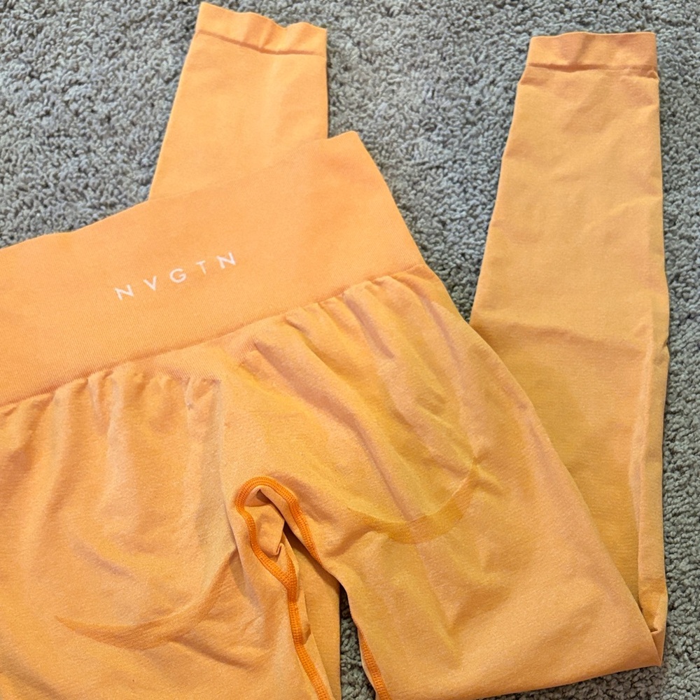 NVGTN Orange Leggings